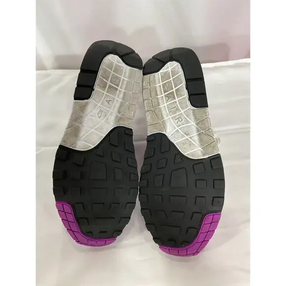 Nike Air Max 1 '87 White Sneaker Size 8.5 - Picture 5 of 5